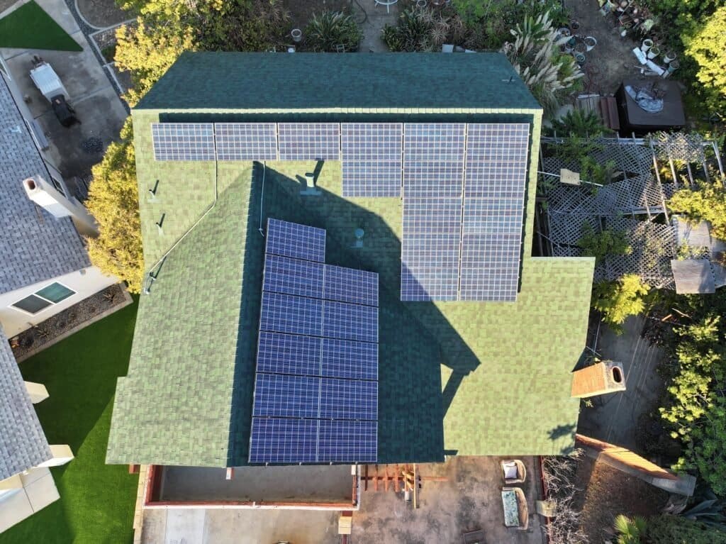 Roofing Contractor Carlsbad Replacing a Roof with Solar Panels. Free Roof Estimate Carlsbad
