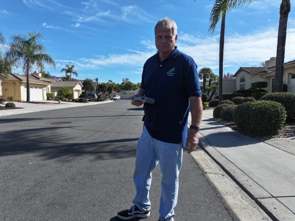 Drone Roof Inspection Gordon Richardson, Richardson Roofing
