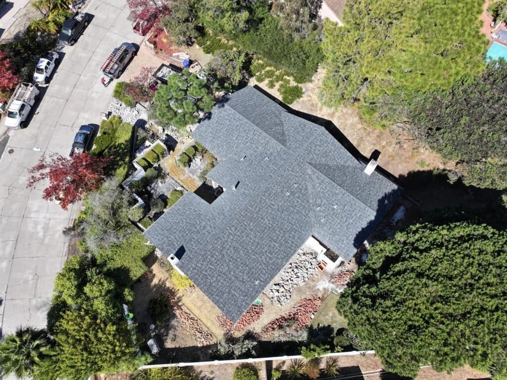 Roof Replacement in San Diego, La Jolla on Via Estrada Roof replacement La Jolla roofing contractor Richardson Roofing at 7905 Paseo del Ocaso, La Jolla, Ca