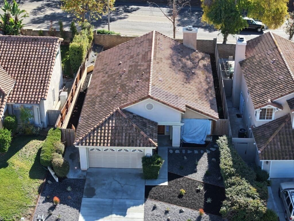 Escondido Roofing Contractor Roof replacement on Shadetree Lane, Escondido, Ca. by Richardson Roofing