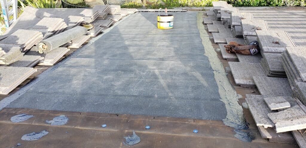 Roofing Contractor 4S Ranch San Diego roof leak repair, step three.