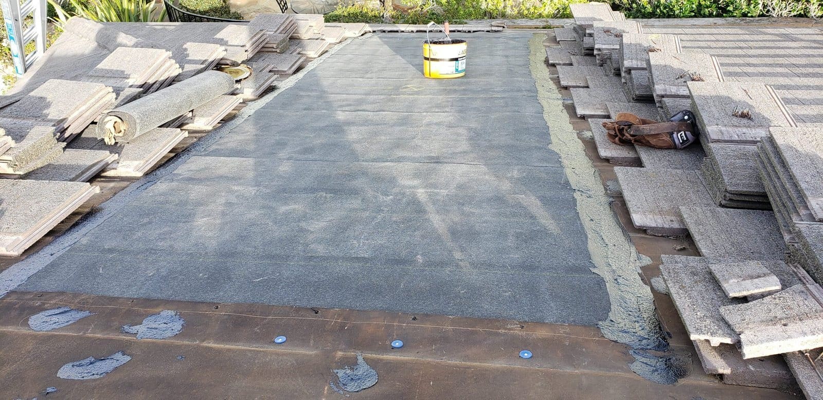 Roof Leak Repair San Diego County roof leak repair, step three.