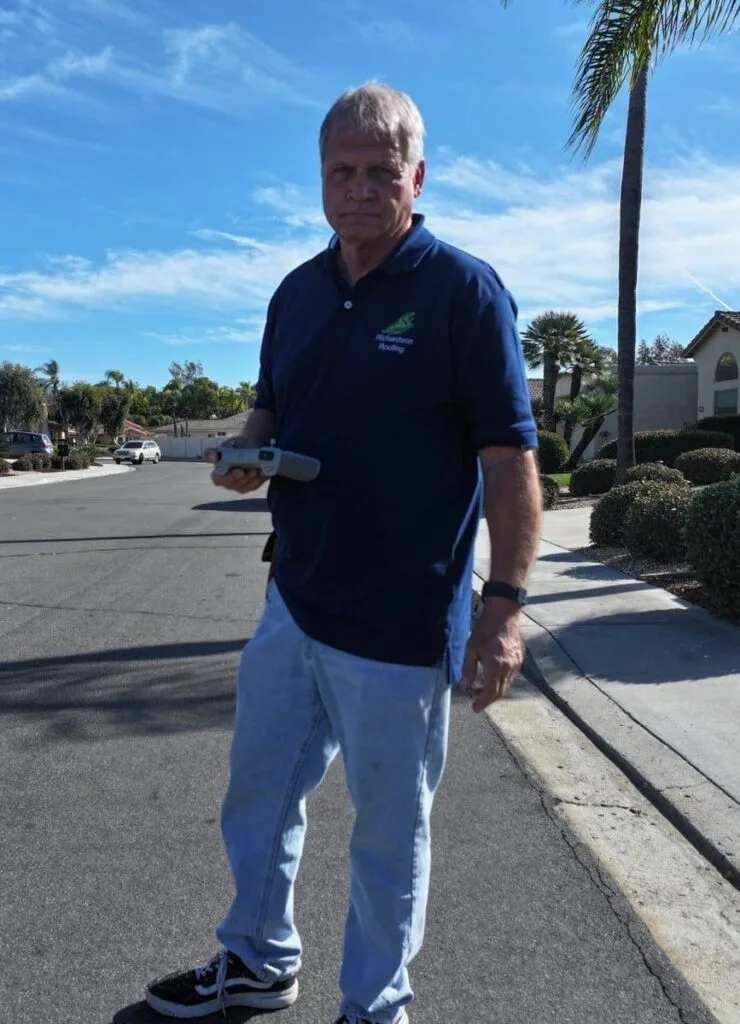 Gordon Richardson, President of Richardson Roofing Gordon Richardson, president of Richardson Roofing. We take a hands on approach.