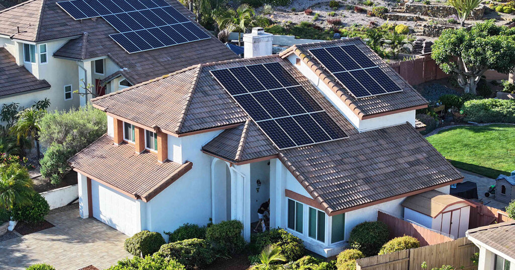 Roof replacement in progress by roofing contractor Bostonia