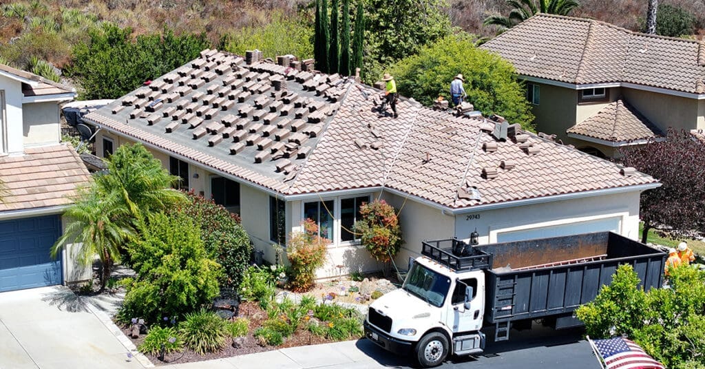Malarkey UDL 40# Underlayment We install two layers of Malarkey UDL 40# underlayment on all tile roof replacements.
