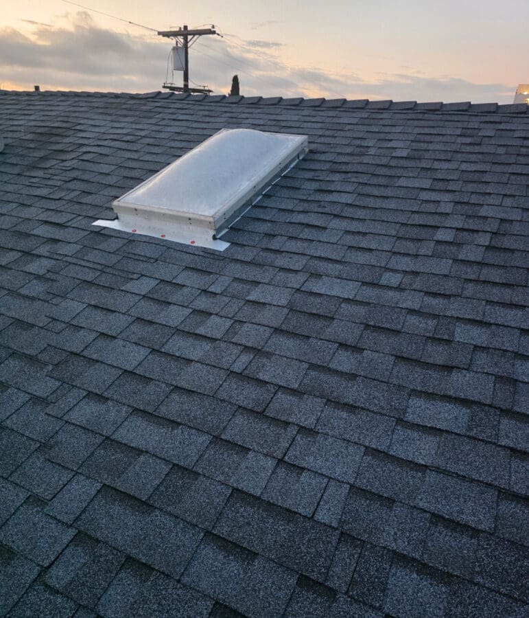 Completed roof leak repair San Diego, North Park Completed roof leak repair San Diego, North Park